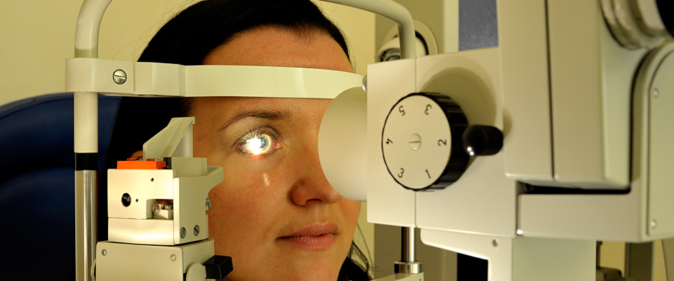 Augenprüfung