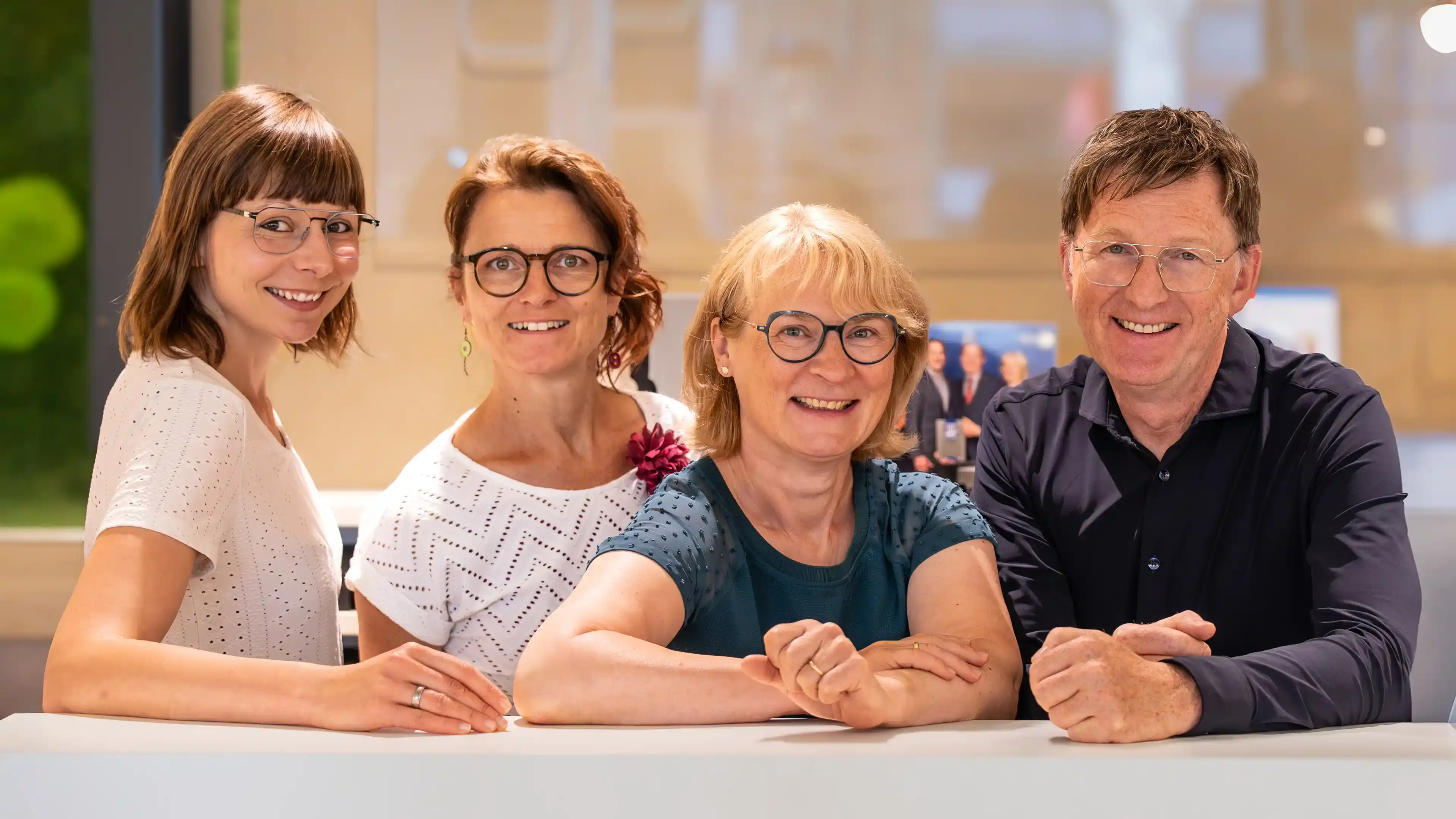 Das Team von Optik Neumann
