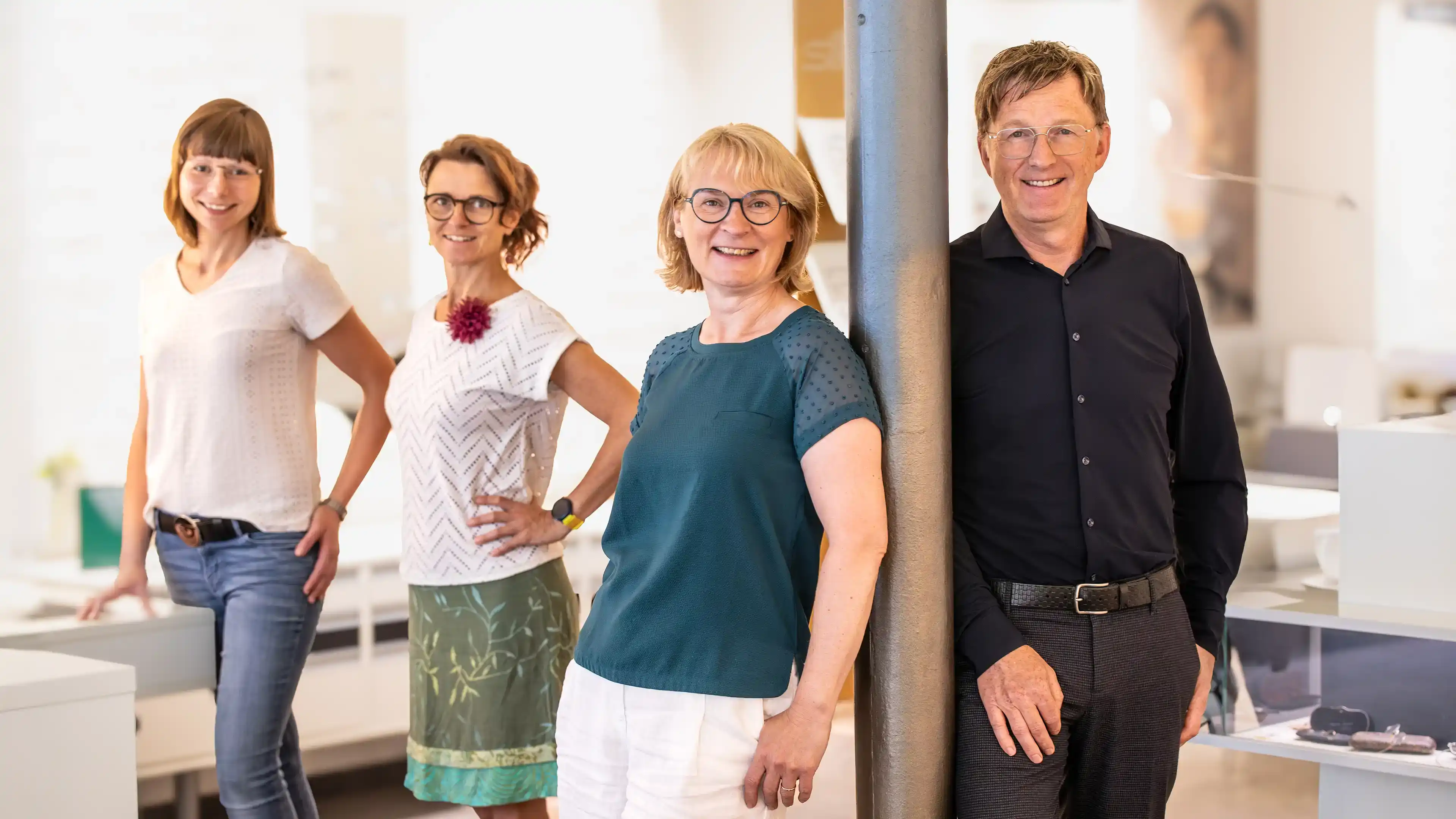 Das Team von Optik Neumann